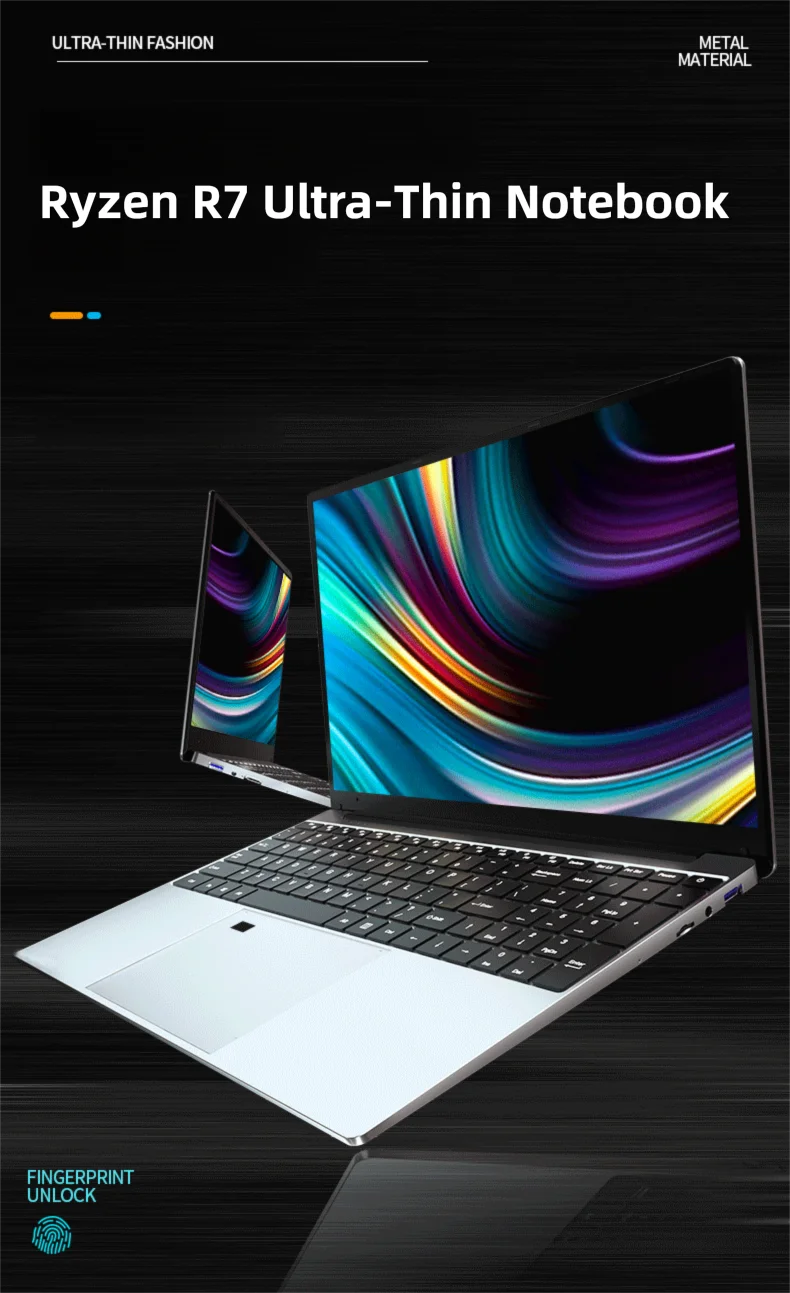 15.6" AMD Ryzen Gaming Laptop – R3/R5/R7 or Intel i5/i7/N5095, 4-16GB DDR4, IPS, Backlit, Fingerprint | Windows