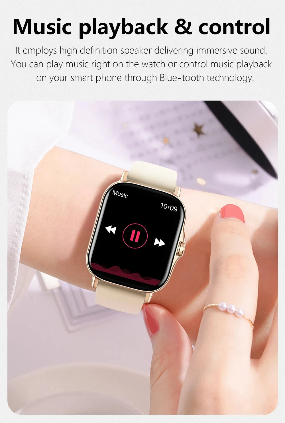 Smart Watch 2025 - 1.83" Display, Bluetooth Calling & Fitness Tracker for Men & Women