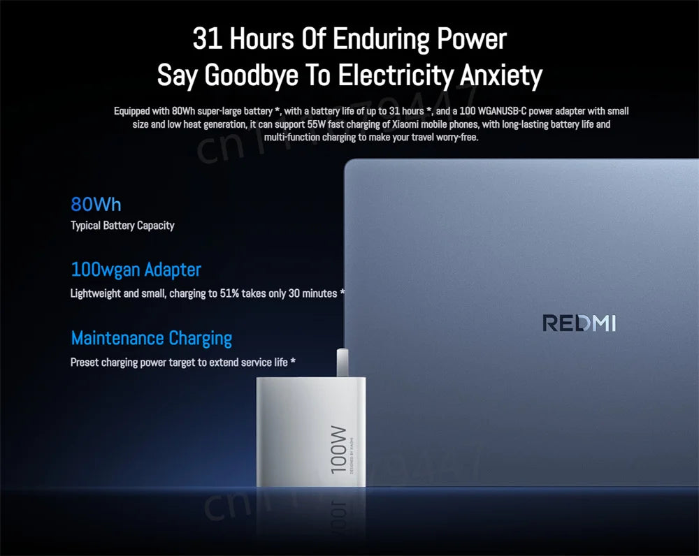 Xiaomi Redmi Book Pro 14 2025 — Intel Ultra5/Ultra7, 16/32GB RAM, Up to 2TB SSD, 2.8K 120Hz