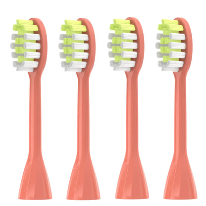 R.E.D. Shopping electric toothbrush replacement heads with soft bristles in a pack of 4, 6, or 8 for adult oral hygiene.