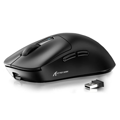 Attack Shark X3 Wireless Gaming Mouse – 49g, PAW3395, Triple Mode