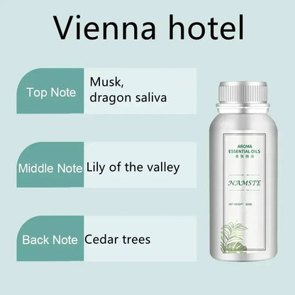 Hotel Room Fragrance Oil Refill – 100ml & 500ml Scenting Device Essential Oil for Home & Car