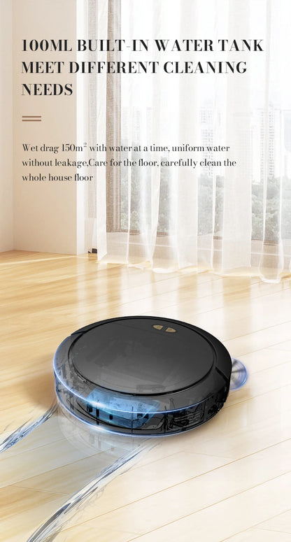 3-in-1 Intelligent Robot Vacuum Cleaner – Sweep, Mop & APP Control