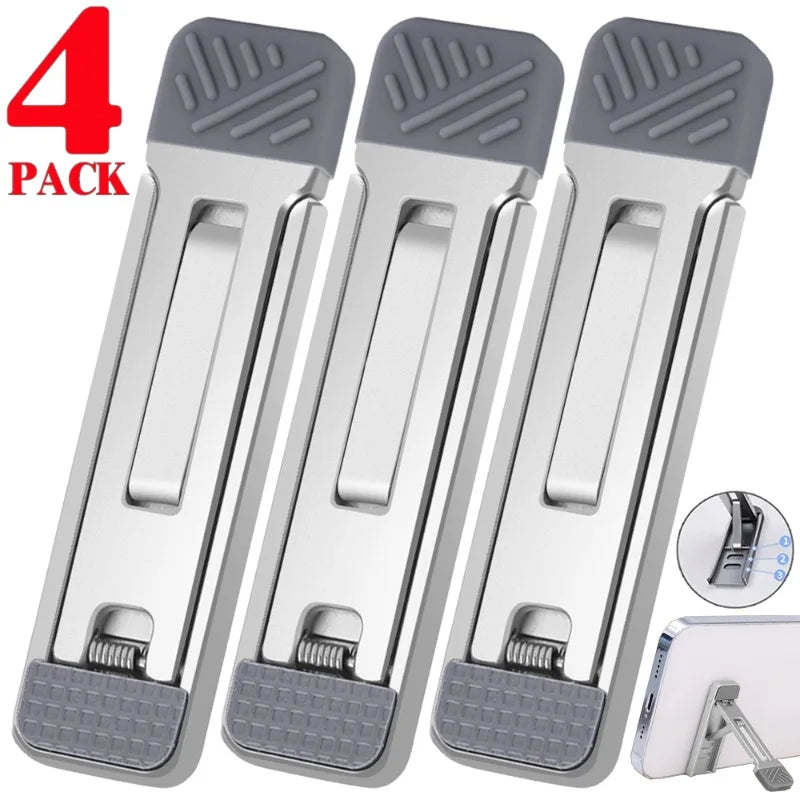 Mini Aluminum Folding Laptop Stand – 3 Height Levels, 1–4 pcs | MacBook & Phone Holder