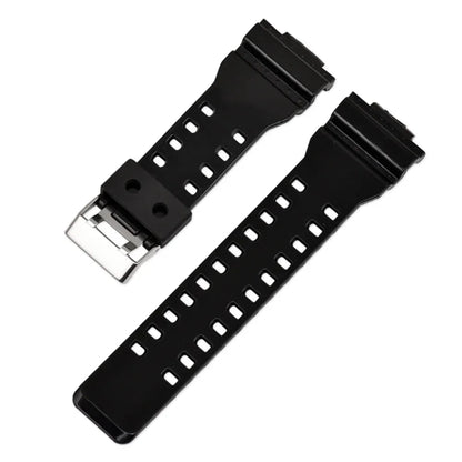 Silicone Replacement Watch Strap for Casio G-Shock GA-100/110/200/400/700 – 16mm Resin Band
