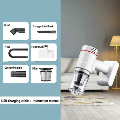 Xiaomi 95000Pa Cordless Handheld Vacuum Cleaner – Wireless, Metal Strainer, Home & Car