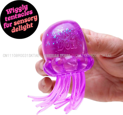 Octopus Stress Ball Squishy | Soft Jellyfish Sensory Fidget Toy for Anxiety & ADHD