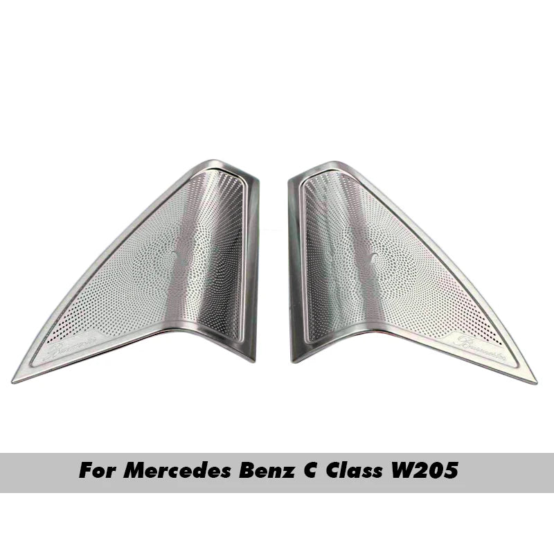 Car Audio Speaker Cover Trim for Mercedes Benz E/C/GLC Class – W213 W205 X253 Door Loudspeaker