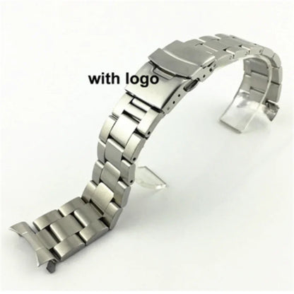 Solid Stainless Steel Jubilee Bracelet for Seiko SKX007 / SKX009 / SRPD – 20/22mm Curved End