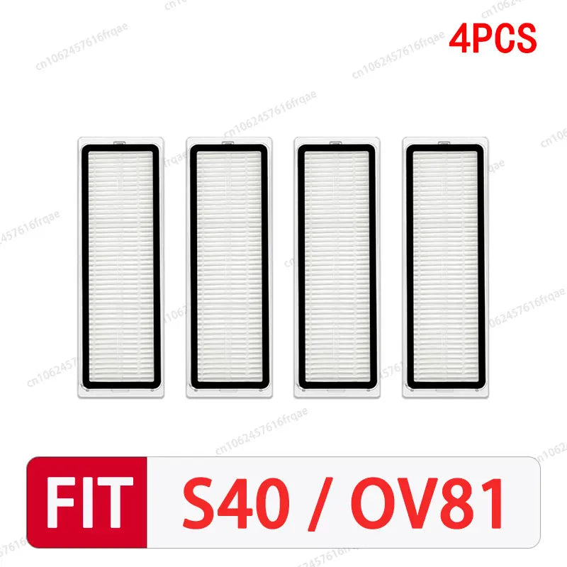 Xiaomi S40 / OV81 Robot Vacuum Spare Parts – Brush, Filter, Mop & Dust Bag