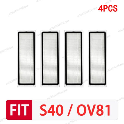 Xiaomi S40 / OV81 Robot Vacuum Spare Parts – Brush, Filter, Mop & Dust Bag