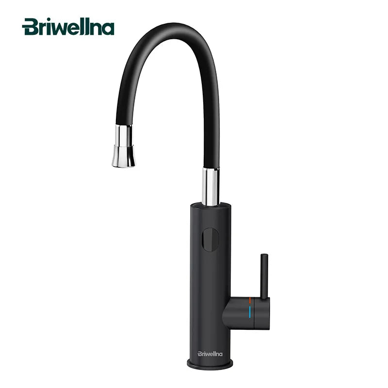 Briwellna 2-in-1 Instant Electric Water Heater Faucet | 3300W | 220V | Kitchen & Bathroom | CE Certified | EU Plug