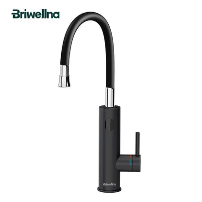 Briwellna 220V Instant Electric Water Heater Faucet – 2-in-1 Kitchen Tap