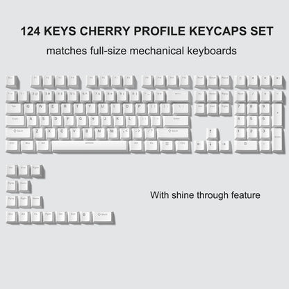 Retro dark red PBT keycap set with cherry profile and double shot legends for mechanical keyboards, featuring 126 keys.
