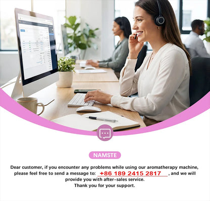NAMSTE Smart Aroma Diffuser 300ml | WiFi & Bluetooth | Wall & Desk Mount