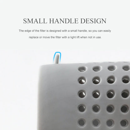 Silicone Sink & Drain Hair Catcher | Shower & Bathtub Filter Screen