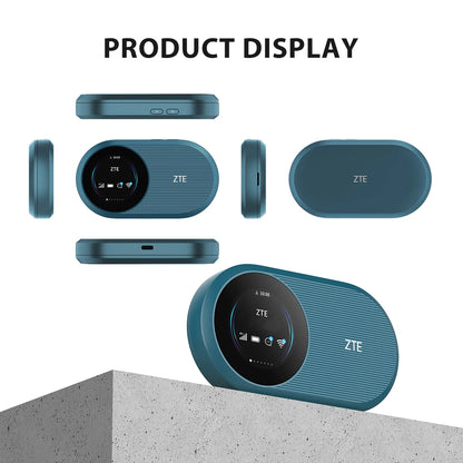 ZTE U10S Pro 4G LTE WiFi 6 Pocket Router | 229Mbps | 3000mAh | 32 Users | SIM Card MiFi Hotspot