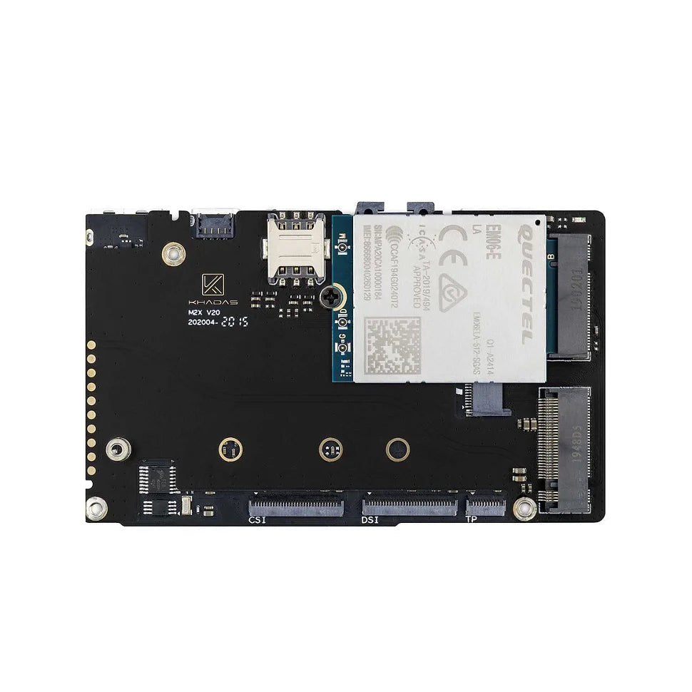 Khadas M2X Extension Board – Compatible with VIM3/VIM3L/VIM4 & Quectel 4G LTE Module
