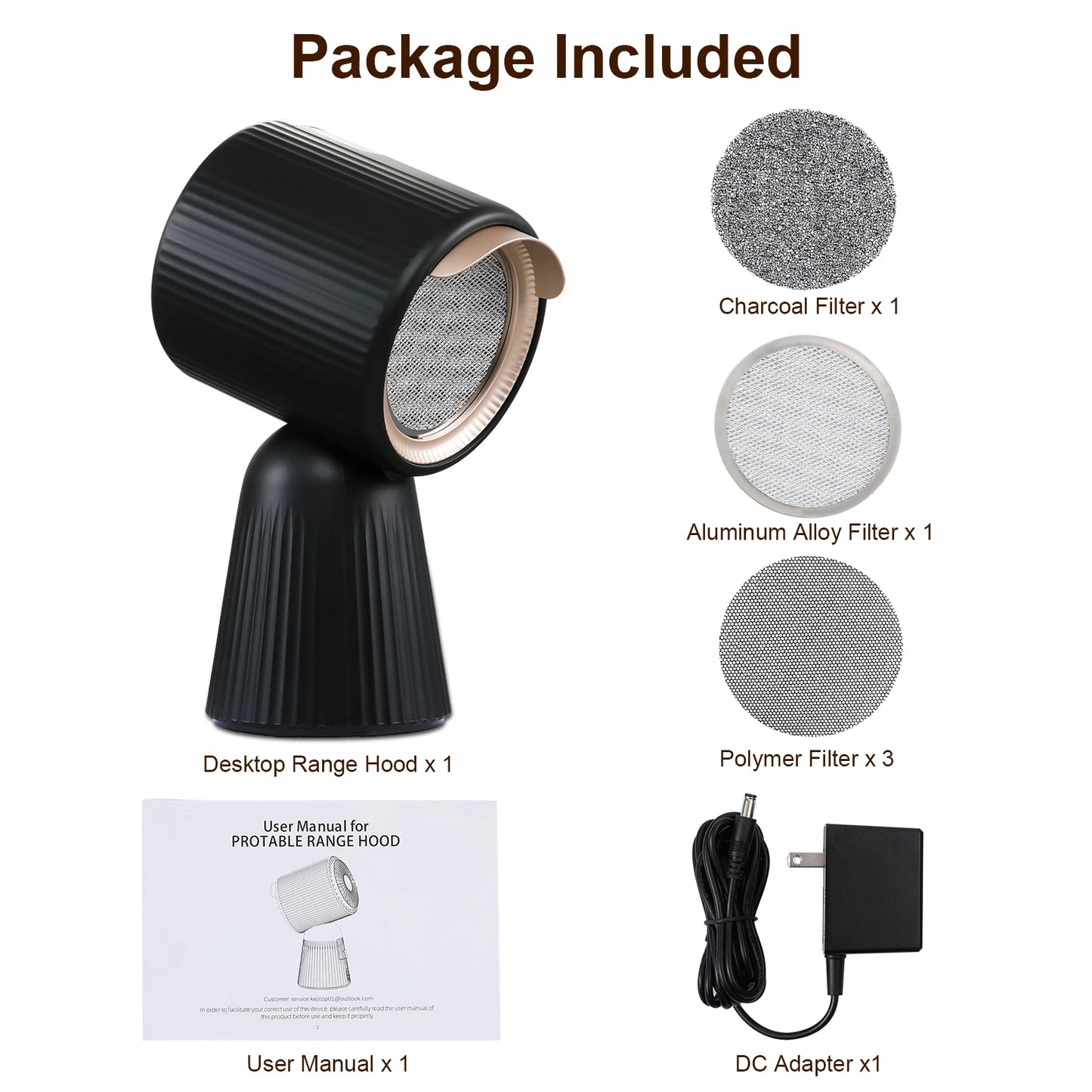 TopStrong Mini Recirculation Hood | 180m³/h | Charcoal Filter | 40dB | EU