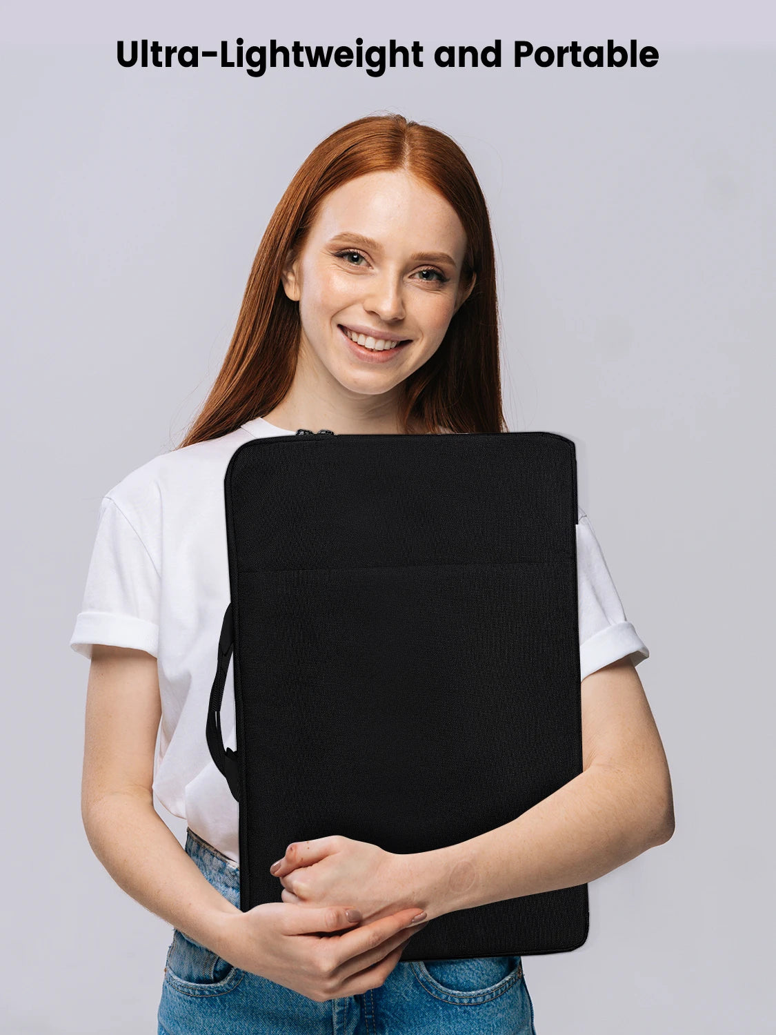 Waterproof Laptop Sleeve for Portable Monitor — 19"/22"/24", UPERFECT UMAX Compatible