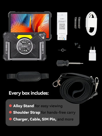Cubot TAB KingKong S Rugged Tablet – Android 15, 15300mAh, 48MP, 10.1" 90Hz, 4G LTE