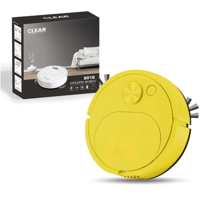R.E.D. Shopping 3-in-1 smart robot vacuum cleaner with mopping, 1500Pa wireless sweeping for home and office cleaning.