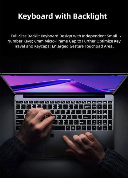 15.6" AMD Ryzen Gaming Laptop – R3/R5/R7 or Intel i5/i7/N5095, 4-16GB DDR4, IPS, Backlit, Fingerprint | Windows