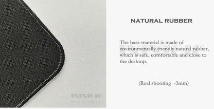 TWTOWO Custom Playmat & Mouse Pad – Non-Slip Natural Rubber, 600x300 to 1000x500mm, DIY Design