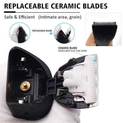 Universal Hair Clipper Replacement Blade – Ceramic & Titanium Cutter Head