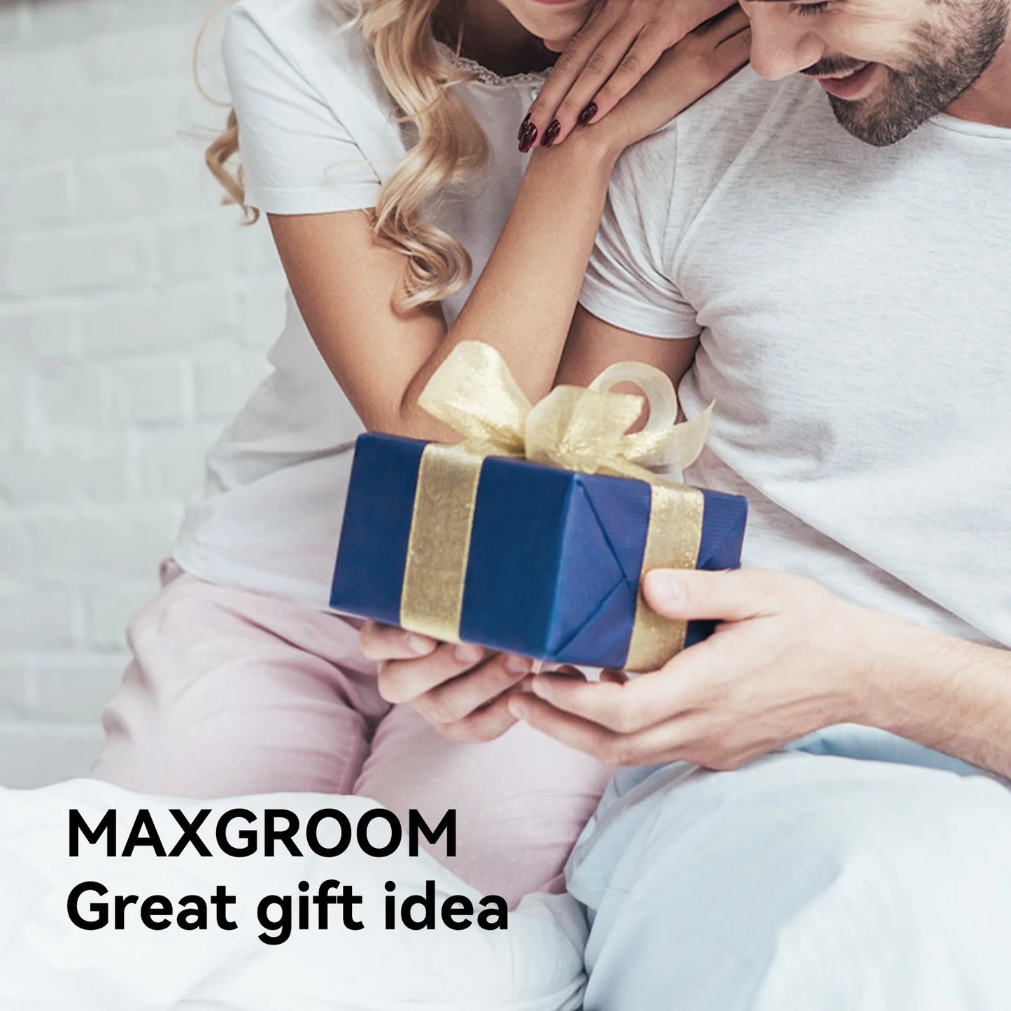 MAXGROOM Body Hair Trimmer for Men | Groin & Pubic | Ceramic Blade | Waterproof Electric Razor