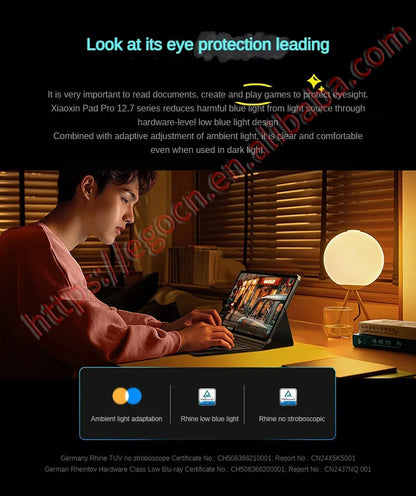 Lenovo Pad Pro 12.7 2nd Gen 2025 – 2944×1840 LCD, 10200mAh, WiFi, Android