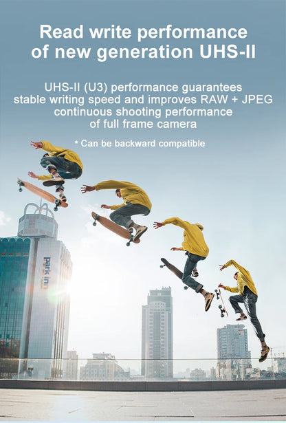 Lexar SD Card UHS-II | V60 / V90 | 4K 8K | 32GB–512GB | SDHC SDXC for Camera