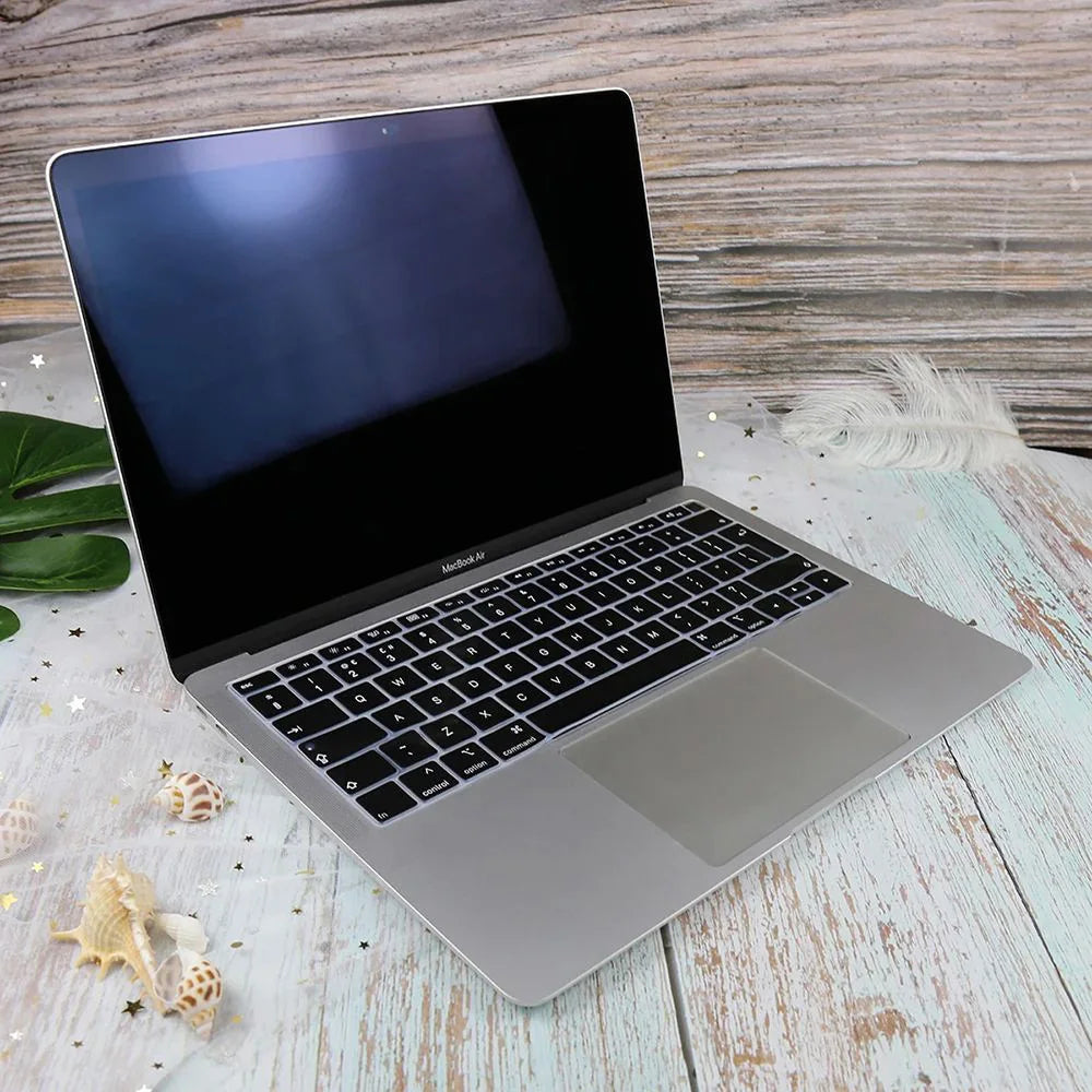 Silicone Keyboard Protector Cover for MacBook Air & Pro – A1369 A1466 A2179 A2337 A2251 A2289 A2338 A2681 | US Layout