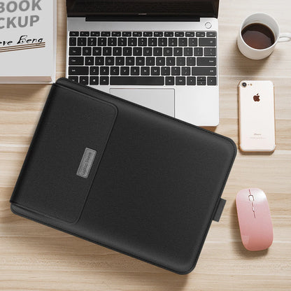 Laptop Sleeve Bag for MacBook Air 13 M4/M3/M2/M1, Pro 13/14/16, Huawei, ASUS, Dell – 11–16", PU Leather