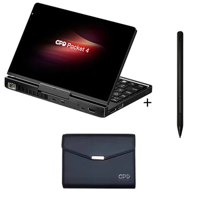 GPD Pocket 4 2025 Mini Laptop – 8.8" 2K 144Hz, AMD AI 9 HX 370, 16–64GB RAM, 1–2TB SSD, Win11