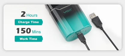 VGR Professional Hair Clipper | V-003 V-906 V-308 | Metal Body | Barber & Beard Trimmer
