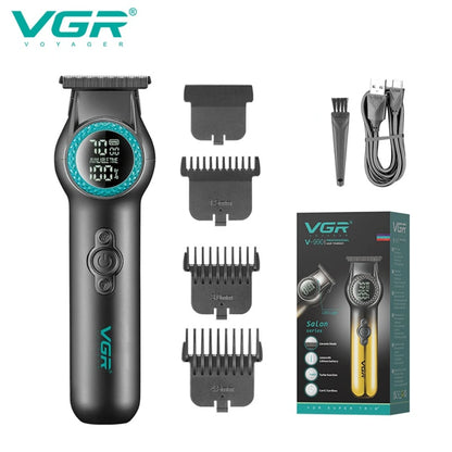 VGR V-990 Professional Hair Clipper – Gold & Black, With or Without Box
