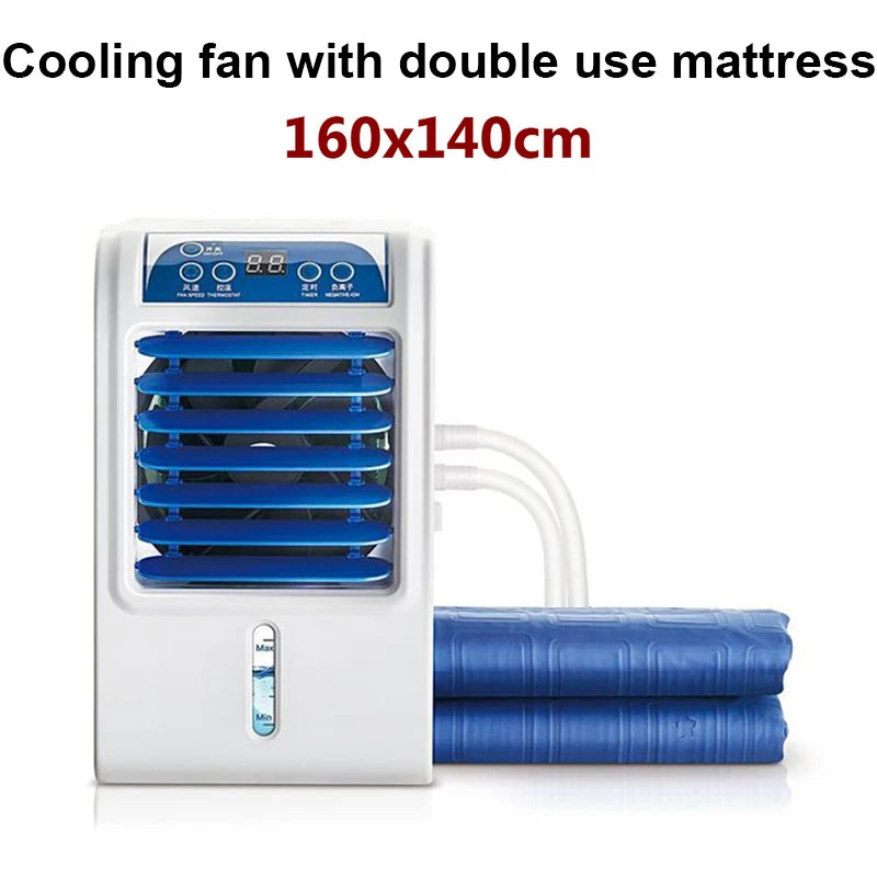 Water Circulation Cooling Bed Pad — Ice Sleeping Mat, Refrigeration Mattress Cooler, EU/US Plug