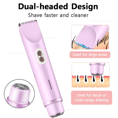 Electric Shaver for Women | Painless Hair Removal | Leg, Bikini & Facial Epilator