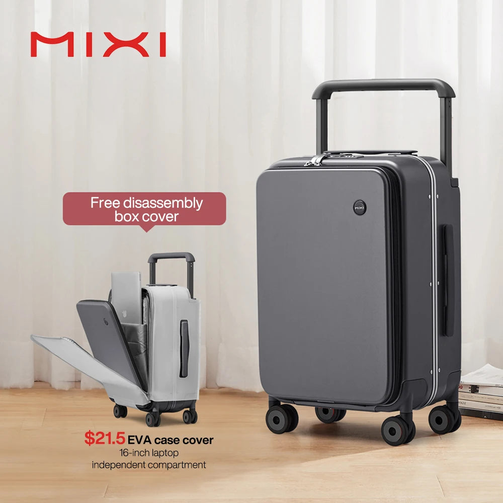 Mixi M9275 Aluminum Frame Hardside Suitcase 2026