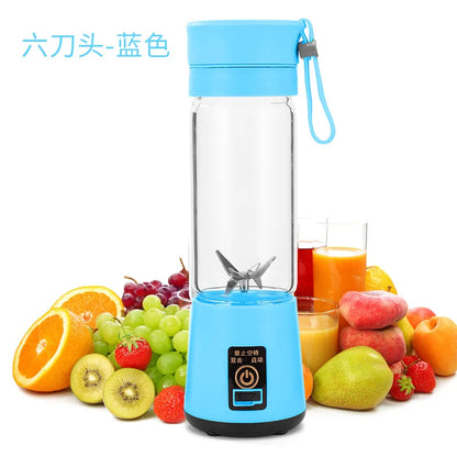 Mini Portable USB Juicer Blender – Electric Fruit Mixer