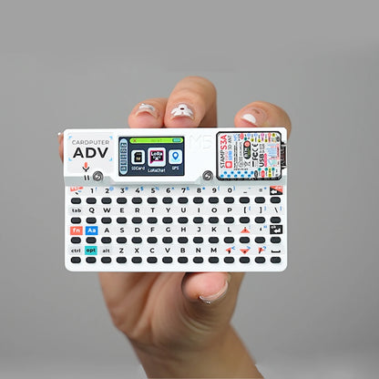 M5Stack Cardputer Adv – ESP32 Portable Mini Computer, 1.14" Screen, 56-Key Keyboard