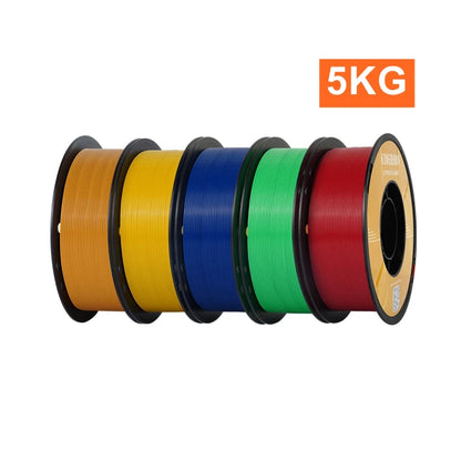 KINGROON PETG Filament 1.75mm – 5KG & 10KG Mixed Color Bundle
