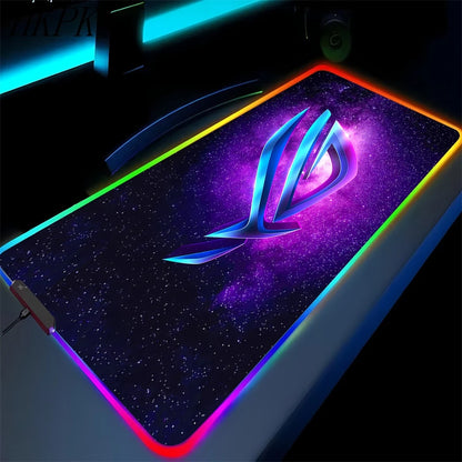 RGB Gaming Mouse Pad XXL with Backlight – Multiple Sizes, Non-Slip Rubber, 3mm