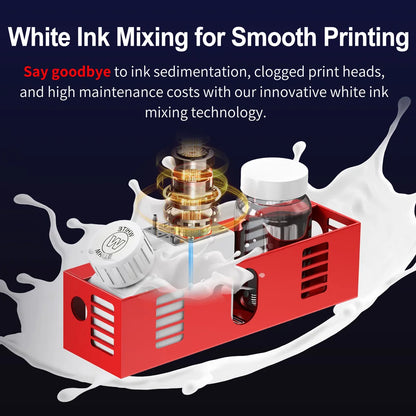 A4 DTF Printer with Epson XP600 Head & Roll Feeder