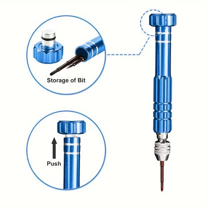 212-Piece Watch Repair Tool Kit – Opener, Screwdriver, Pin Hammer & Watchmaker Set