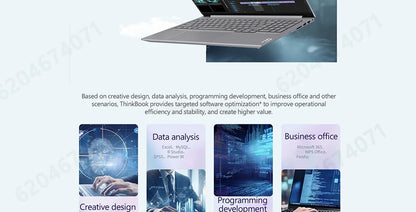 Lenovo ThinkBook 16+ 2025 – Intel Ultra 7/9, 32GB DDR5, 1TB SSD, 16" 3.2K 165Hz