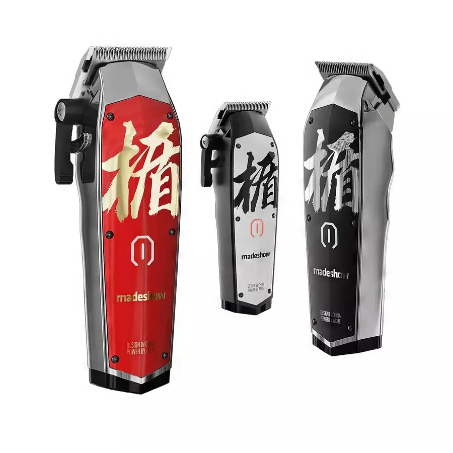 Madeshow M10+ Professional Hair Clipper – 0mm Bald Cut, 7000 RPM, 2200mAh | Barber Set