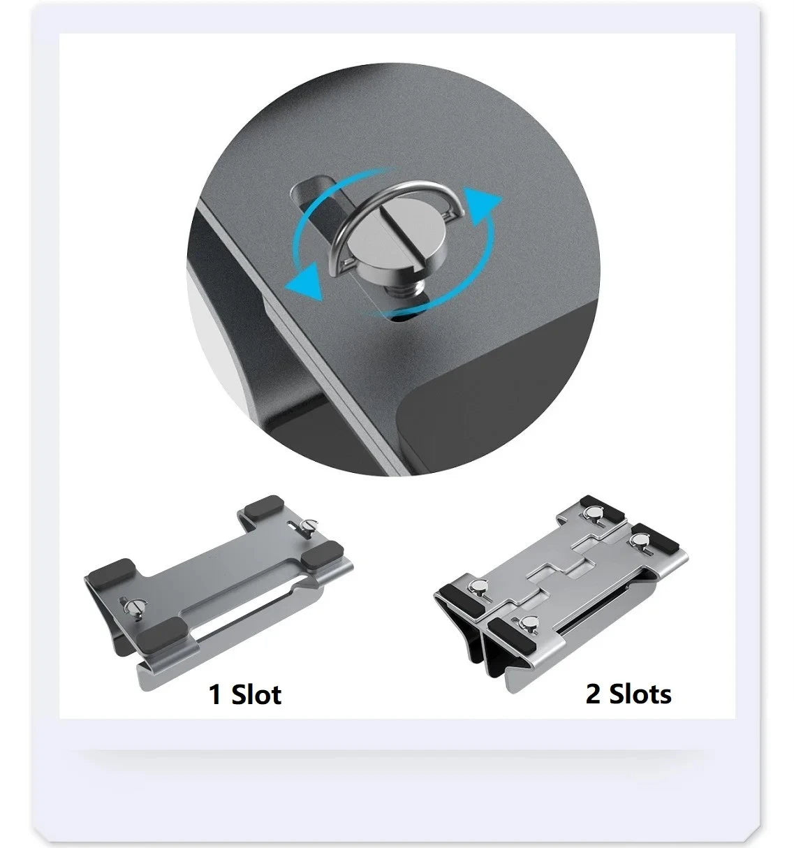 Adjustable Aluminum Vertical Laptop Stand — Tool-Free, 12–30mm Width, Universal Fit