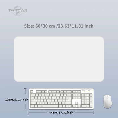 TWTOWO Custom Playmat & Mouse Pad – Non-Slip Natural Rubber, 600x300 to 1000x500mm, DIY Design